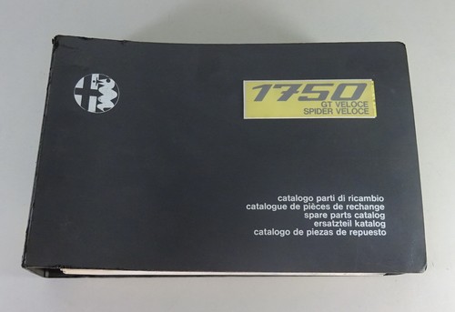 Teilekatalog alfa romeo 1750 - romeo,